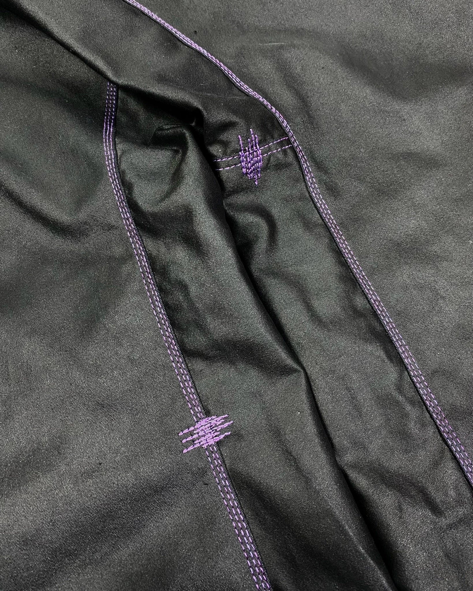 “MIDNIGHT” Waxed Denim