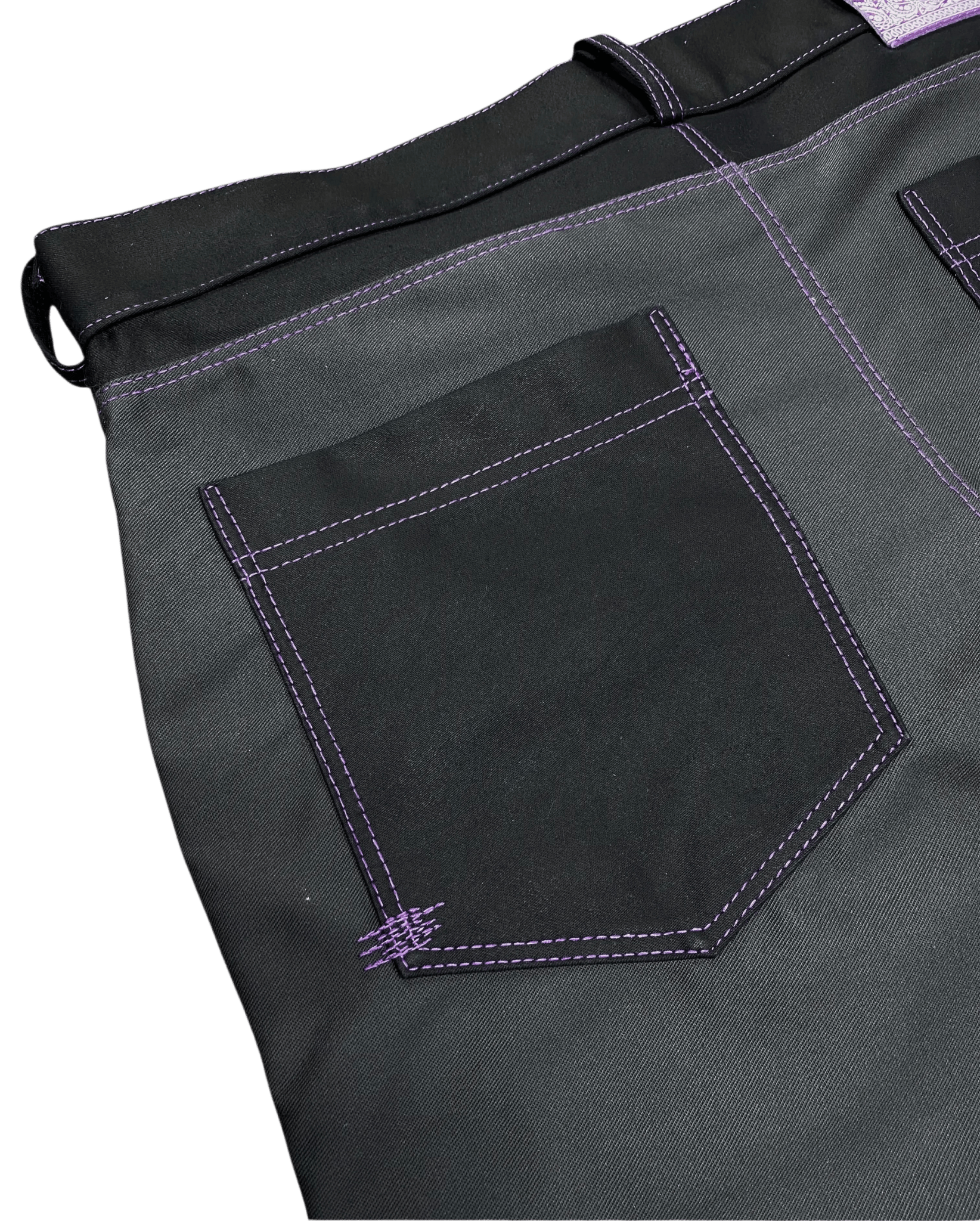 “MIDNIGHT” Waxed Denim