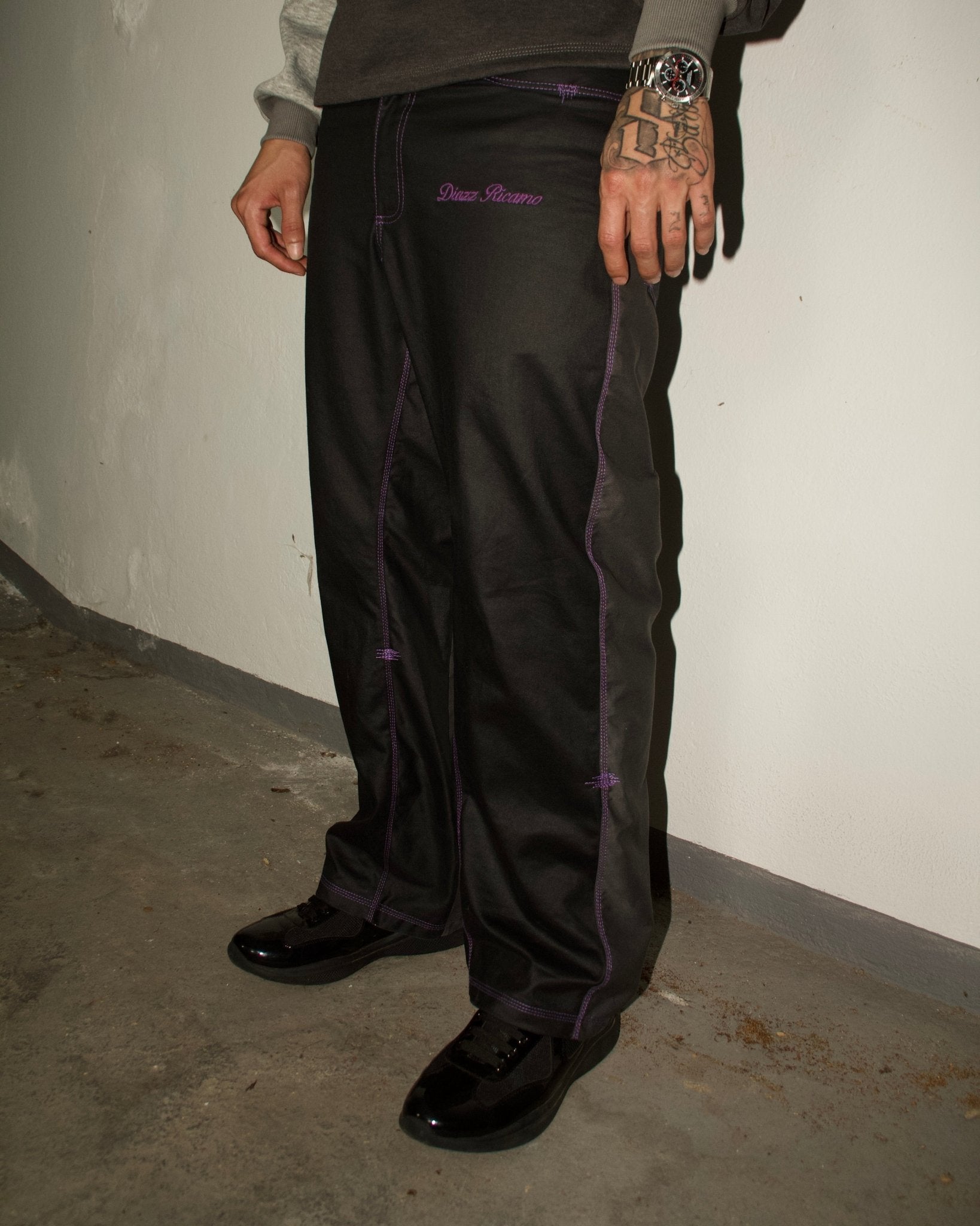 “MIDNIGHT” Waxed Denim