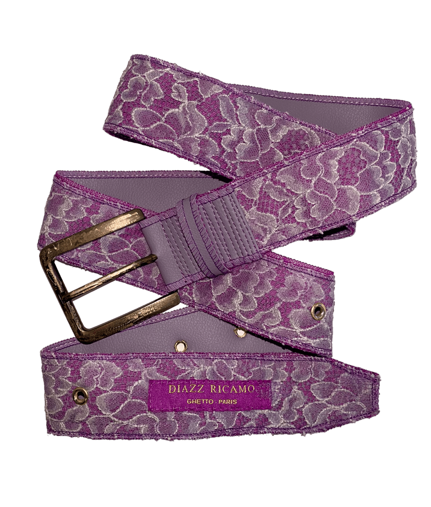 “SNAKE” LAVENDER BELT