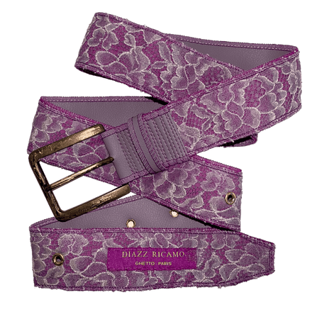 “SNAKE” LAVENDER BELT